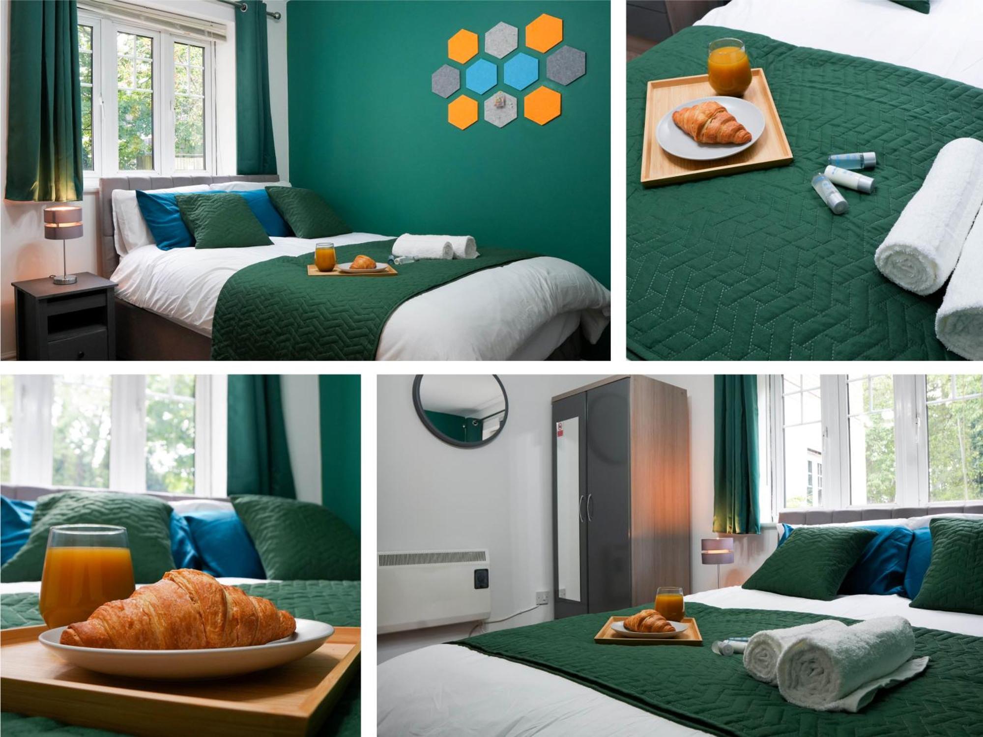 Whole 2-Bed Apartment - Contractors, Professionals, Ulez Free, Free Parking, B'Ham City 10Mins Birmingham Eksteriør billede