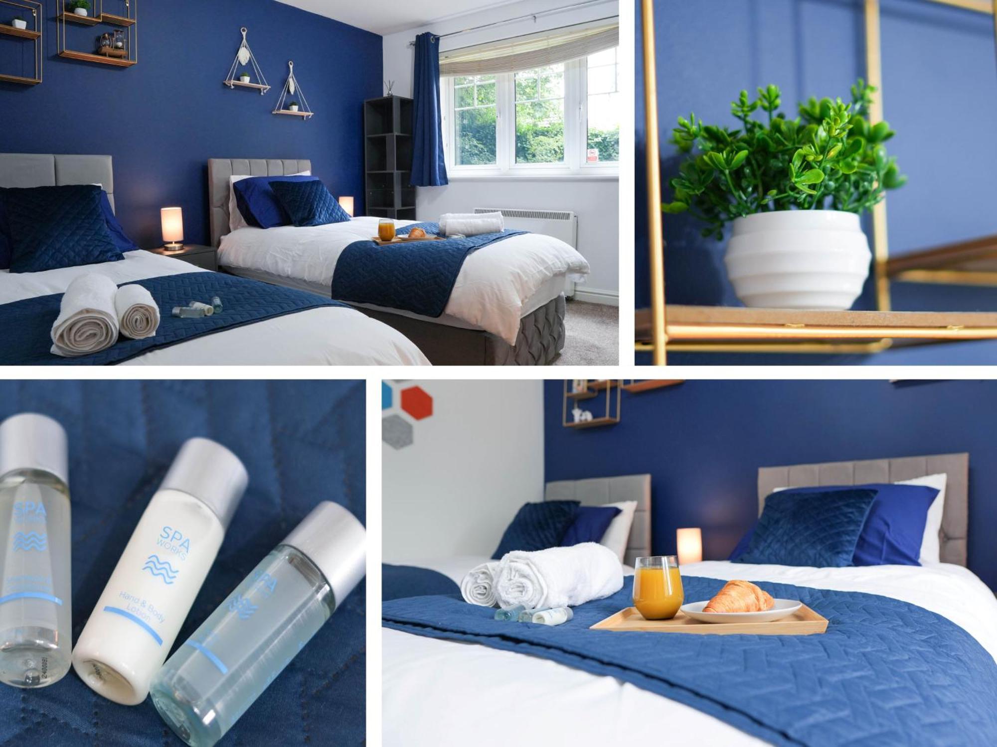 Whole 2-Bed Apartment - Contractors, Professionals, Ulez Free, Free Parking, B'Ham City 10Mins Birmingham Eksteriør billede